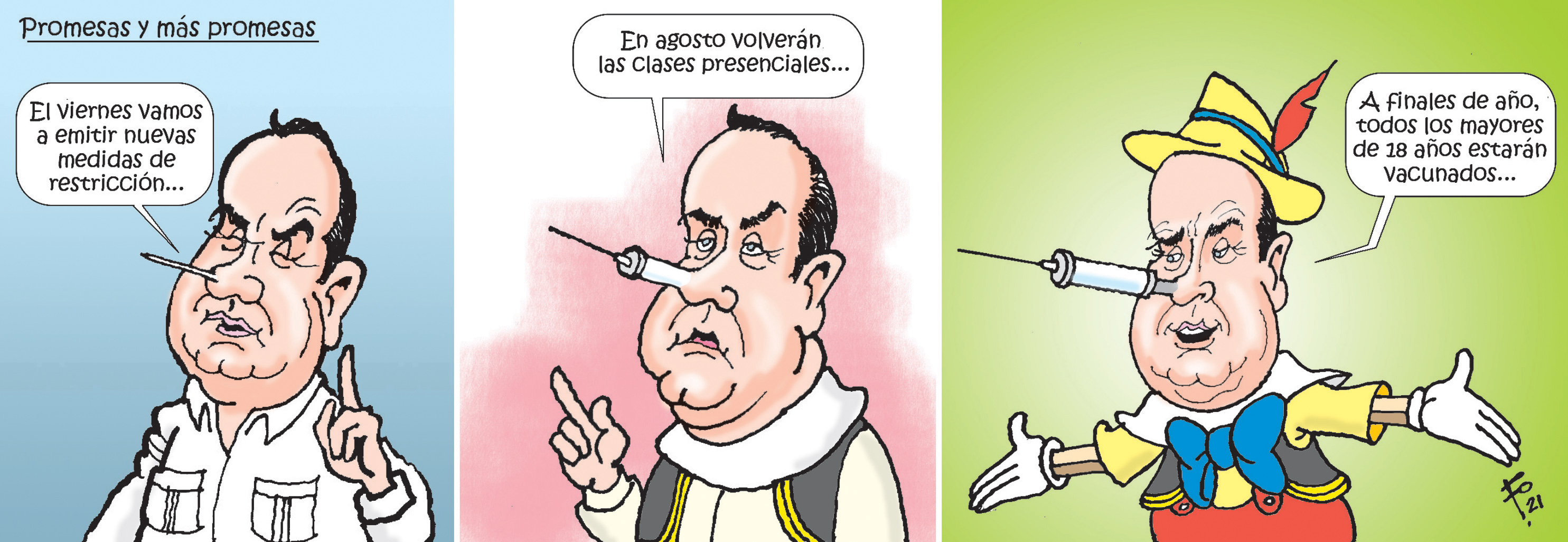 Personaje: Alejandro Giammattei.