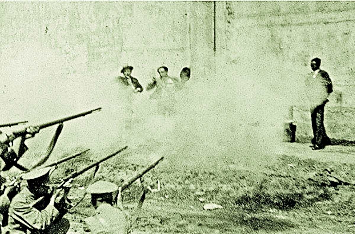 Historia de Guatemala: Fusilamiento de expartidario de Ubico y 12 más en 1934