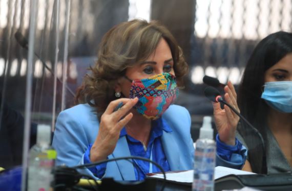 Sandra Torres enfrenta a la justicia por supuesto financiamiento electoral ilícito. (Foto Prensa Libre: Carlos Hernández)