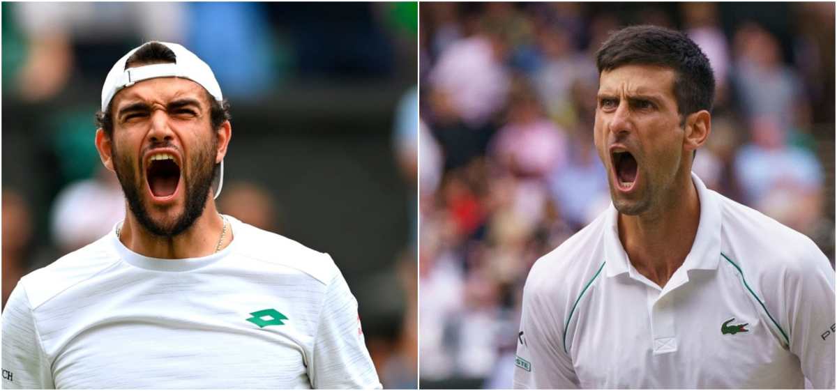 Djokovic jugará la final de Wimbledon ante el italiano Berrettini; el récord a un paso