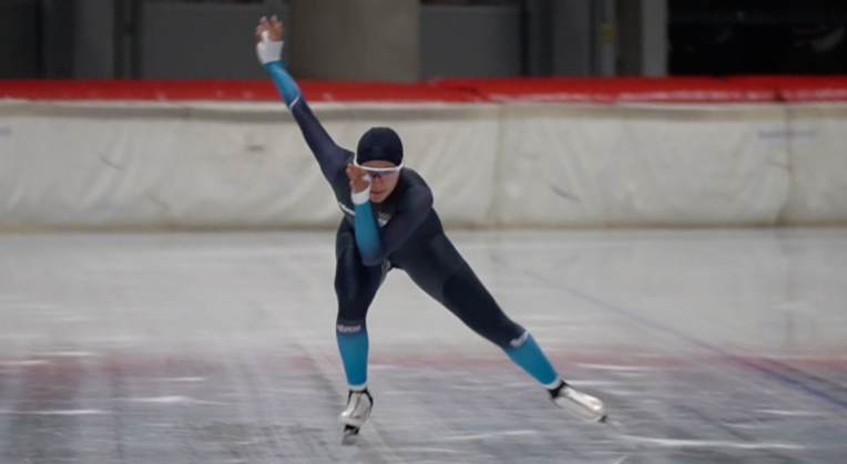 Dalia Soberanis es una de las más destacadas atletas guatemaltecas de la época. Foto Prensa Libre (Twitter: @Who_Person)