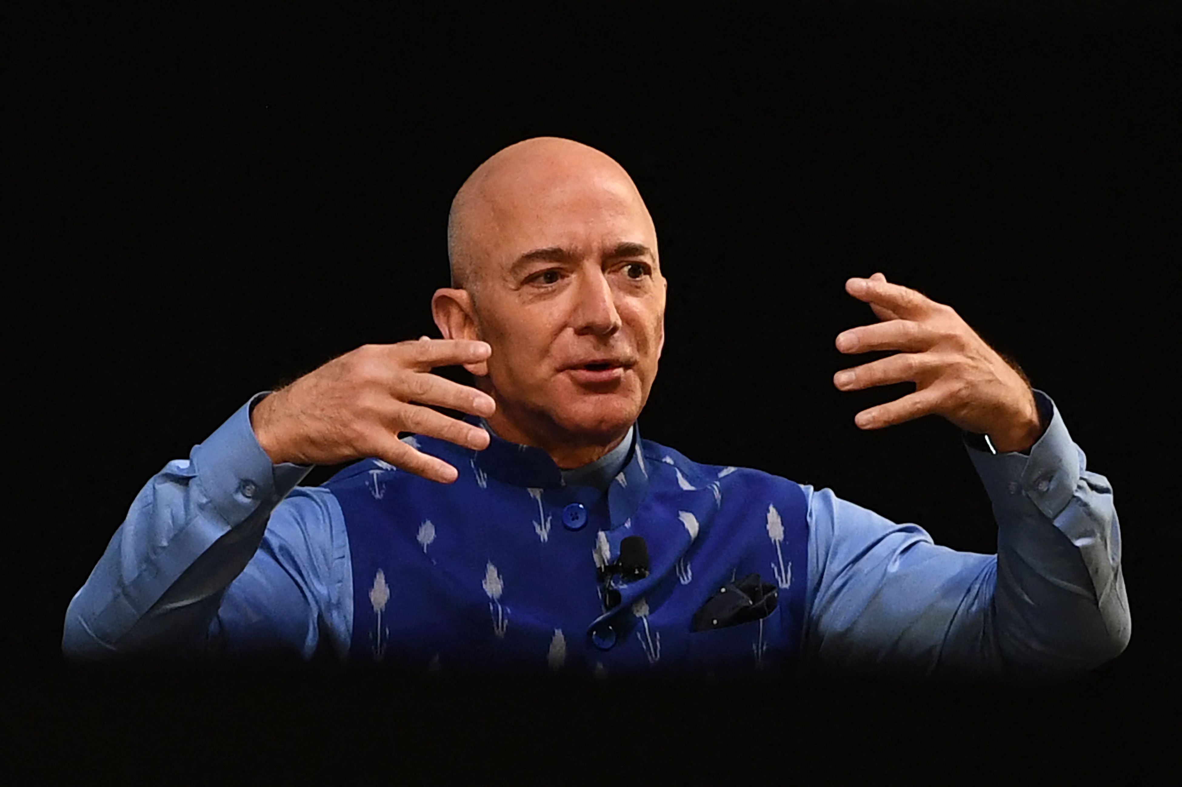 Jeff Bezos, presidente ejecutivo de Amazon. (Foto Prensa Libre: AFP)
