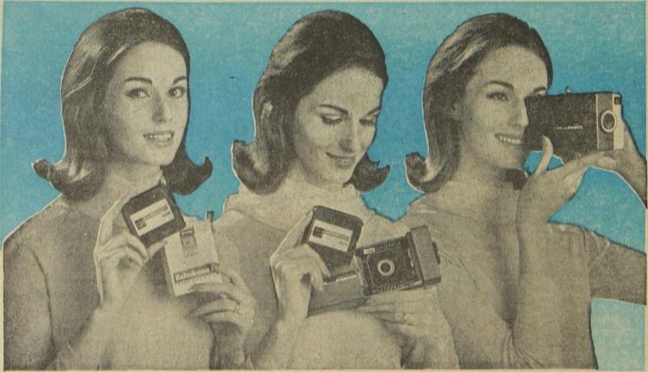 Las cámaras de foto y cine eran tecnología presente en la década de 1960.  (Foto Prensa Libre: Hemeroteca)