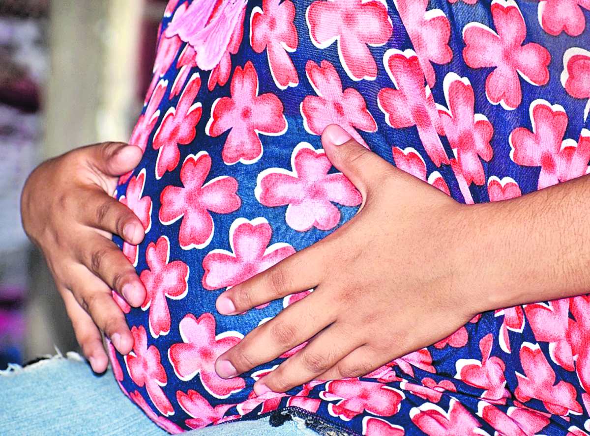 Los embarazos en niñas y adolescentes es un problema que persiste en Guatemala, en el primer semestre del 2021 más de 50 mil embarazos se registraron entre esta población. (Foto    Prensa Libre: Hemeroteca PL)