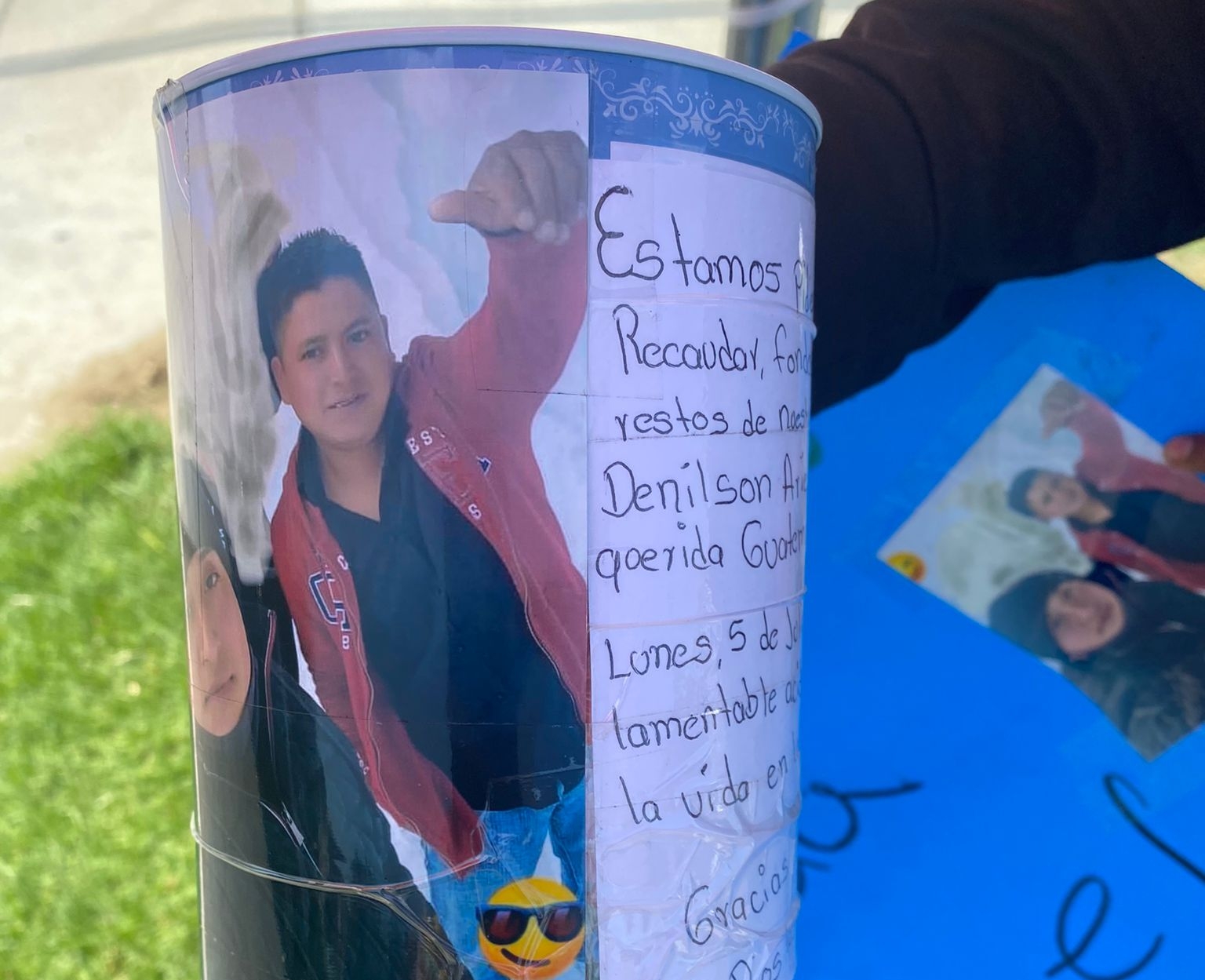 La muerte del guatemalteco Denilson Ariel Tucubal movilizó a compatriotas a recaudar fondos para apoyar a su familia. (Foto Prensa Libre: Cortesía)
