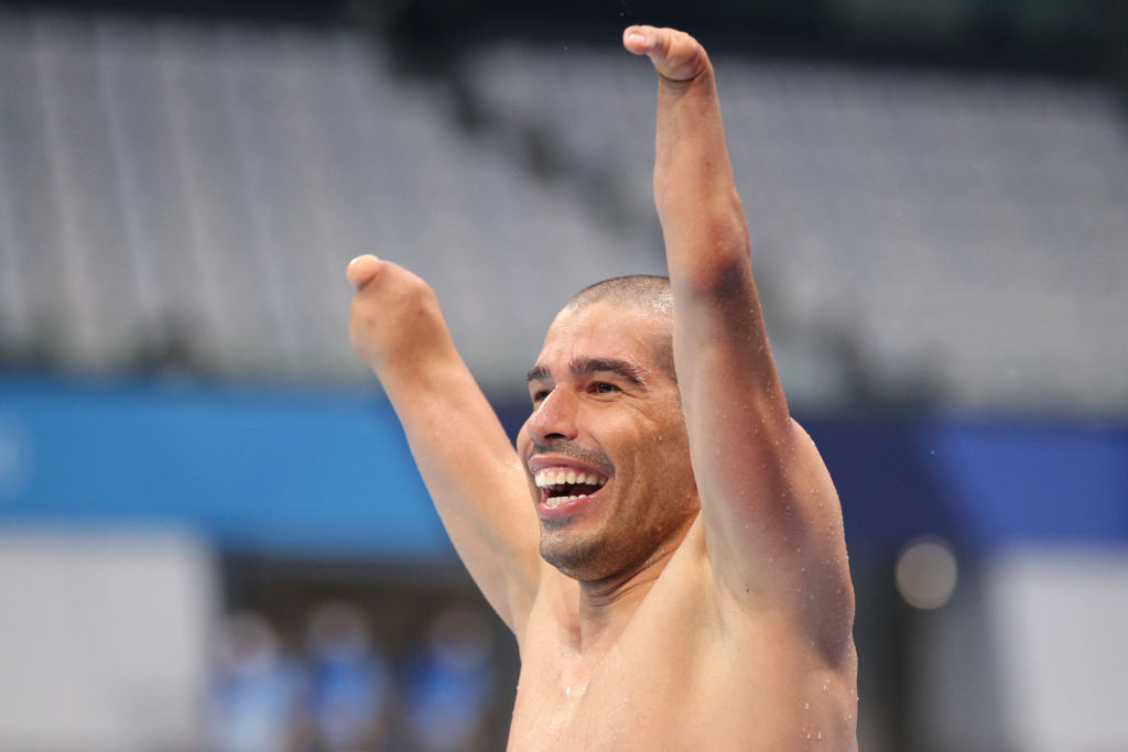 Daniel Dias es considerado el mejor nadador de la historia de los Paralímpicos.
