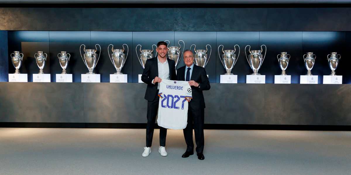 El uruguayo Fede Valderde renueva con el Real Madrid hasta junio de 2027