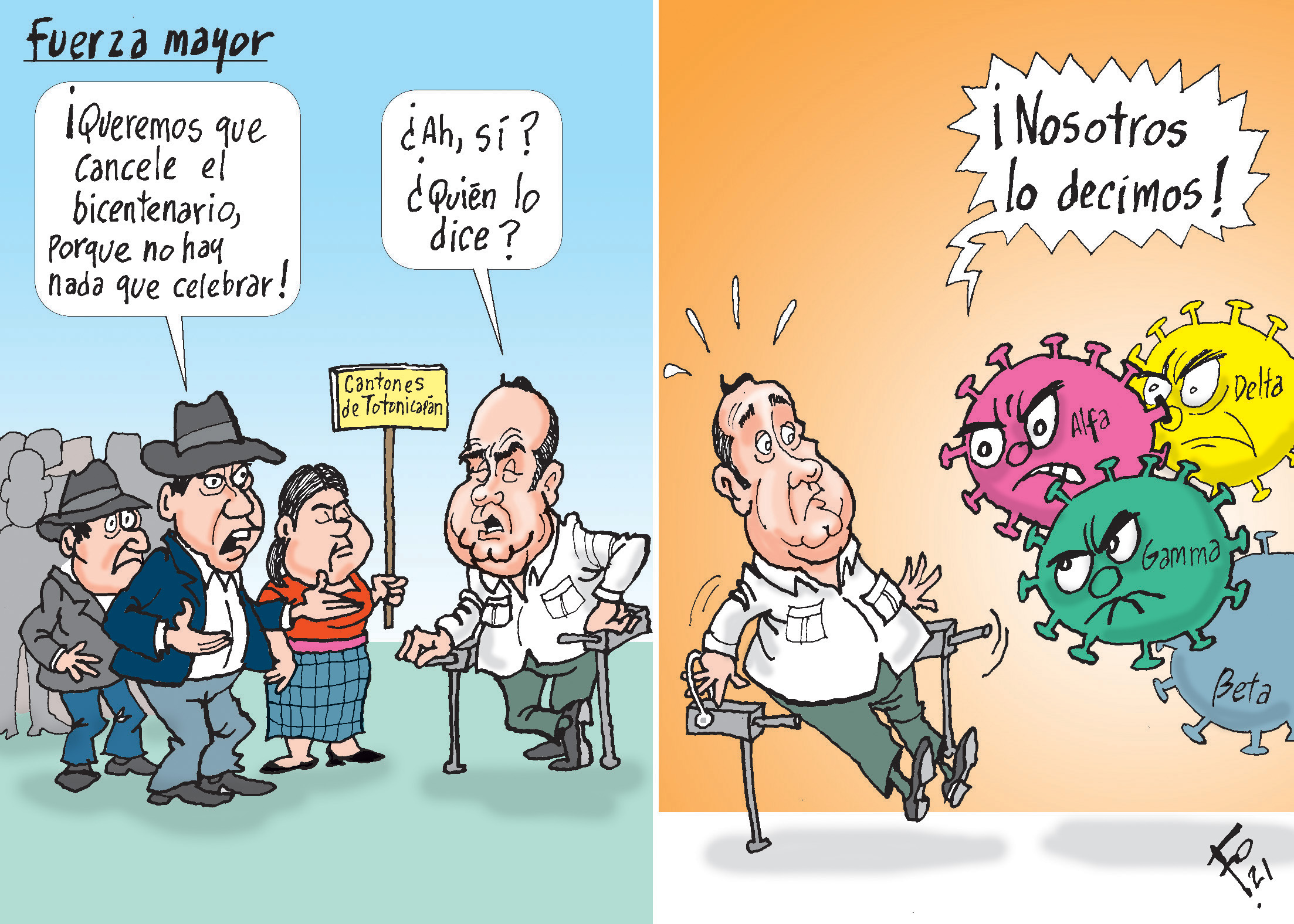 Personaje: Alejandro Giammattei.