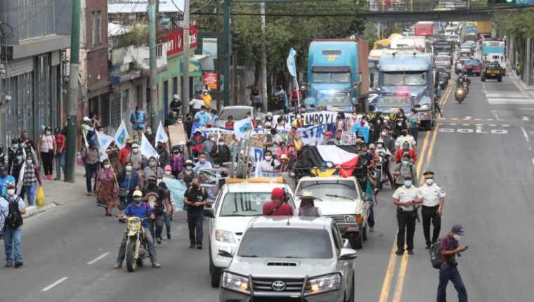 Diversas manifestaciones han detonado en las últimas semanas. (Foto Prensa Libre: Hemeroteca PL)