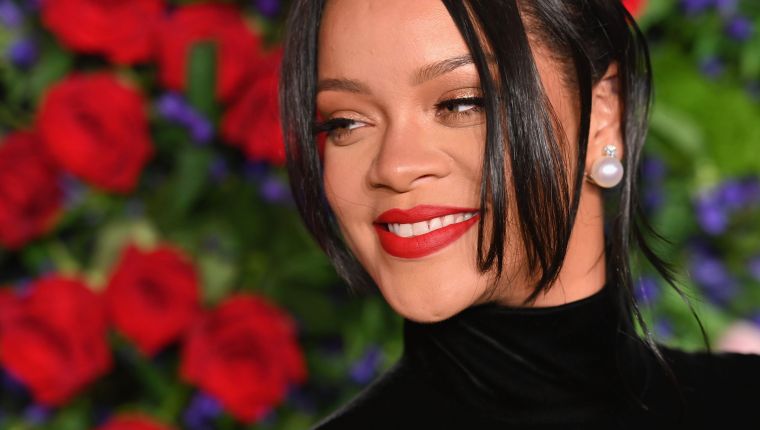 (FILES) In this file photo taken on September 12, 2019 Barbadan singer/actress Rihanna arrives for Rihanna's 5th Annual Diamond Ball Benefitting The Clara Lionel Foundation at Cipriani Wall Street in New York City. - Rihanna speared President Donald Trump as perhaps 