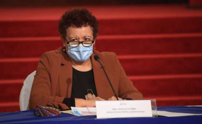 Amelia Flores, ministra de Salud. (Foto: Hemeroteca PL)
