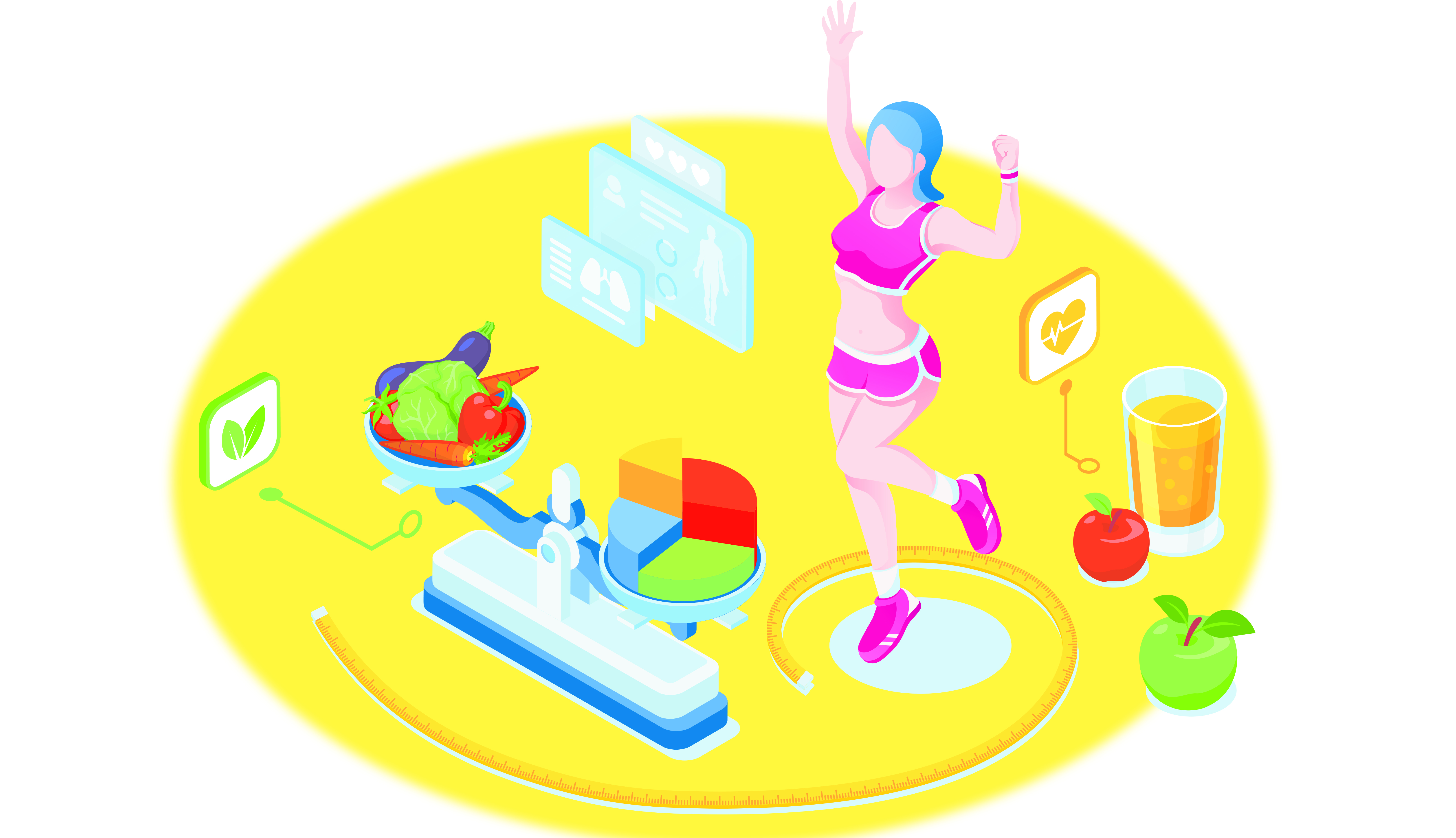 Si busca cambios positivos reciba la guía de un profesional en nutrición.  (Ilustración: Shutterstock)