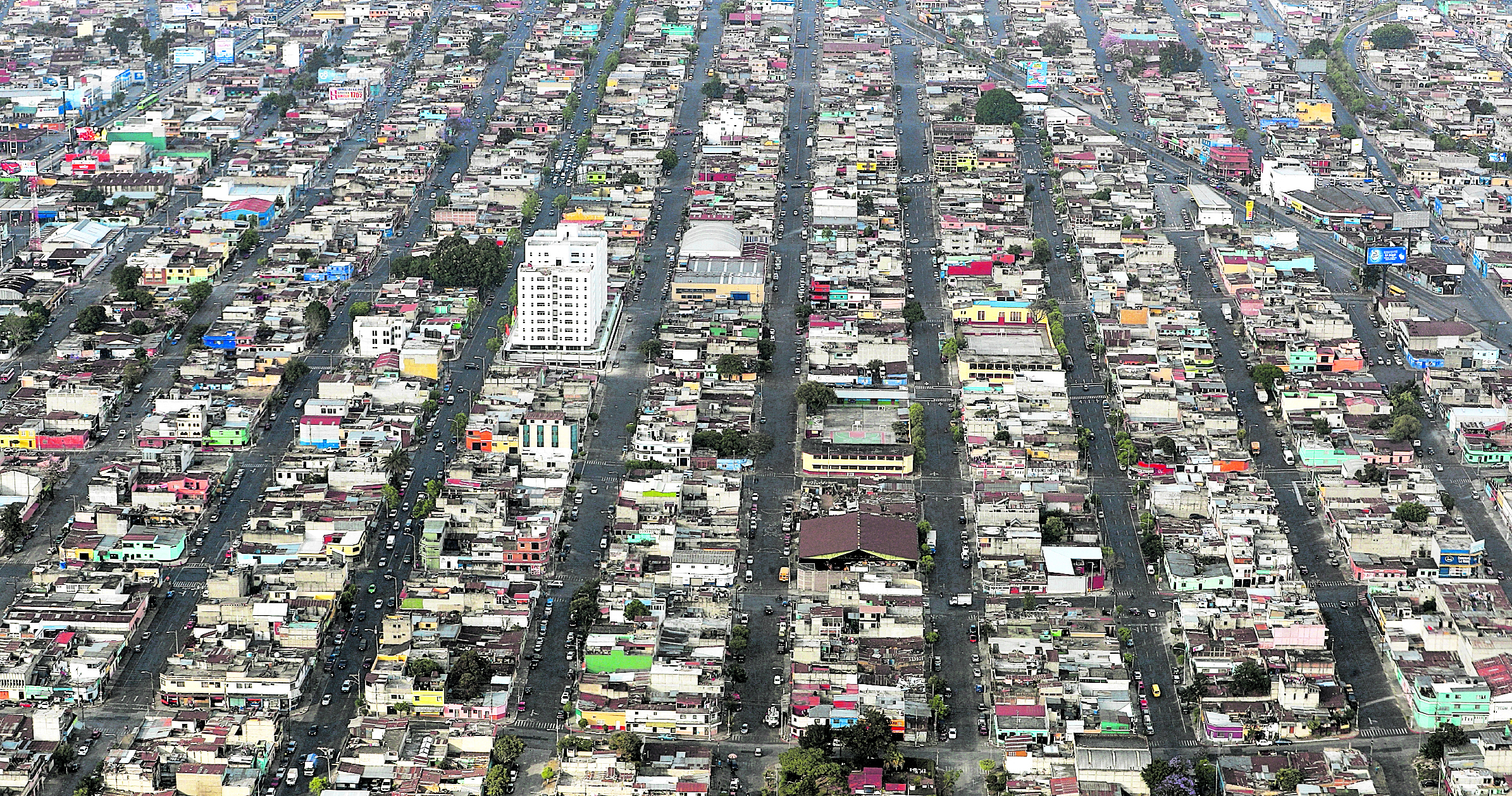 Vista aérea de ciudad de Guatemala. (Foto: Carlos Hernández)