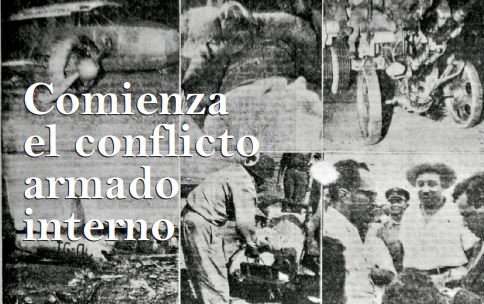 Comienza el conflicto armado interno