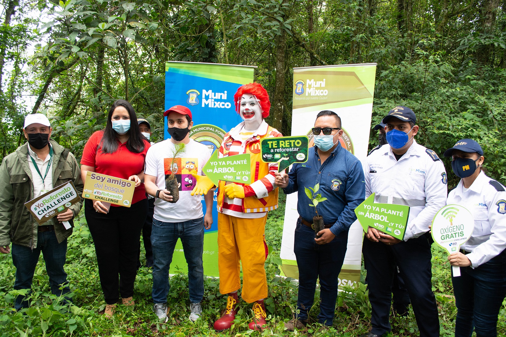 McDonald´s realiza campaña de reforestación en el país
