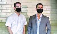 Luis Enrique Martinelli  (ya extraditado) y Ricardo Martinelli Jr. se encuentra detenido en Guatemala con fines de extradición a Estados Unidos por supuesto lavado de dinero vinculado a Odebrecht. (Foto Prensa Libre: AFP)