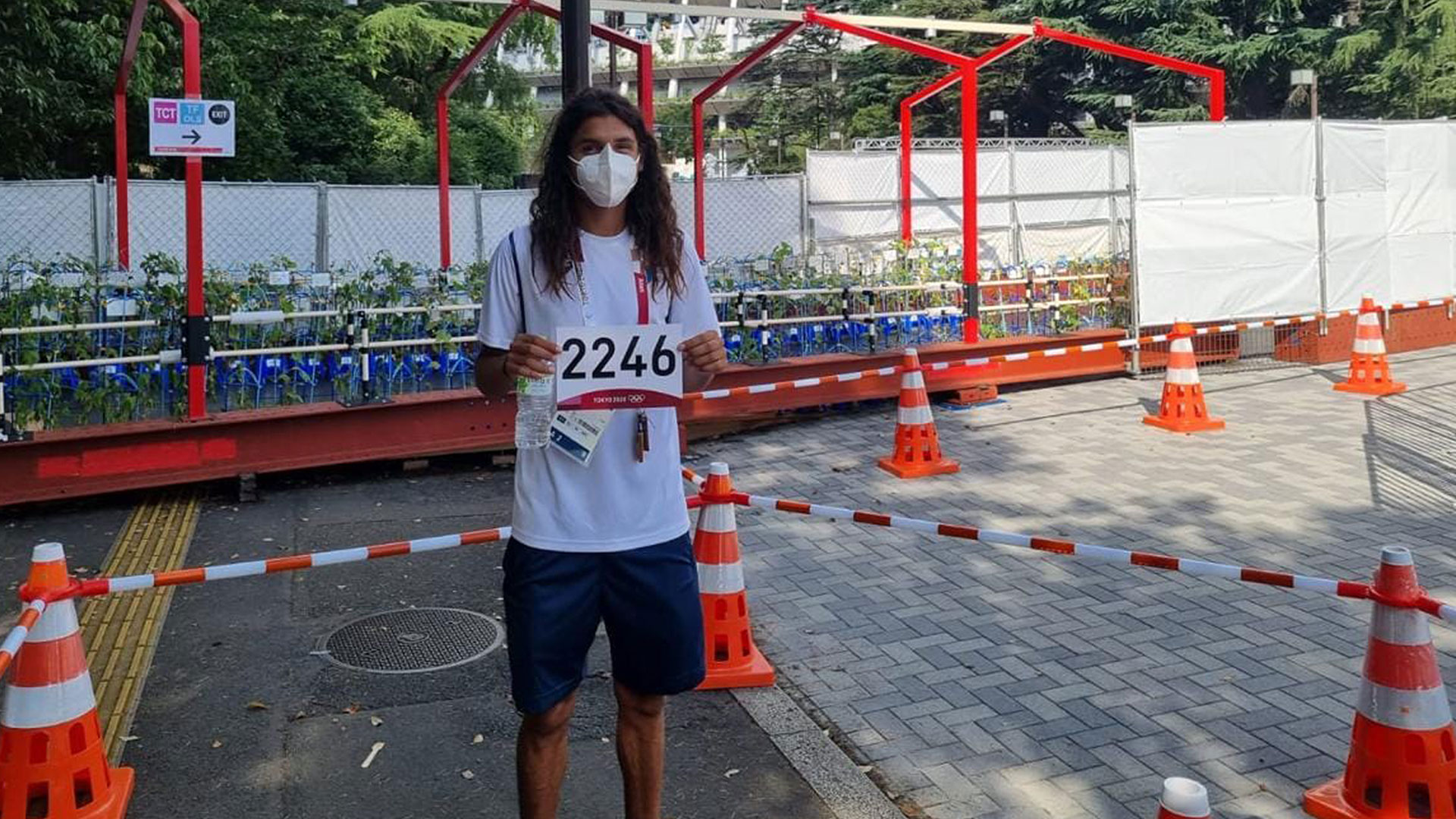 Luis Grijalva consiguió su pase a Tokio en la edición 2021 del Campeonato NCAA Division Outdoor Track & Field estableciendo el nuevo récord nacional de 5k metros con un tiempo de 13:13.14. (Foto Prensa Libre: Federación Nacional de Atletismo Facebook)