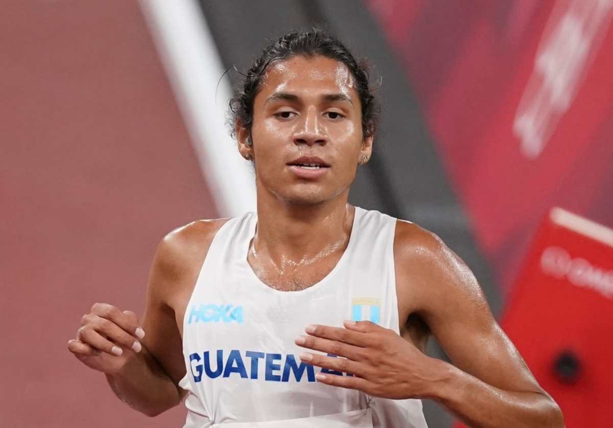 Atleta guatemalteco, Luis Grijalva Morales, impone récord nacional y centroamericano en Tokio 2020