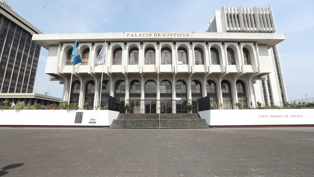 Corte Suprema de Justicia de Guatemala. (Foto Prensa Libre: Hemeroteca PL)