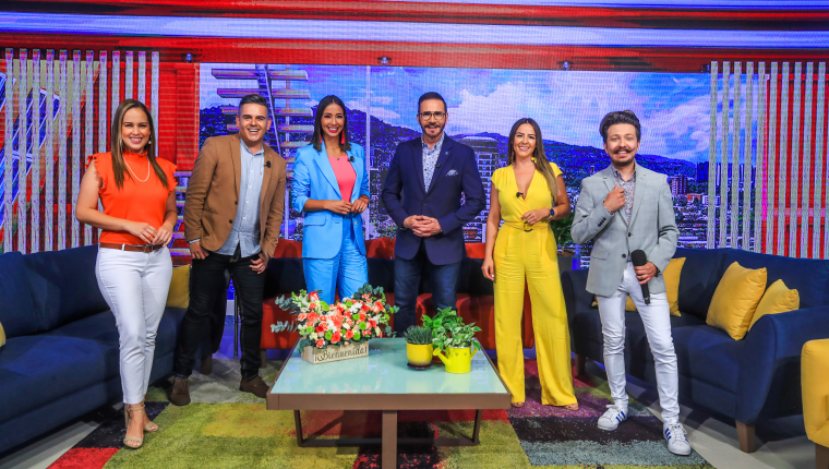 VIVA LA MAANA, AIDA ESTRADA. Se llev a cabo un nuevo programa matutino de Guatevisin, 