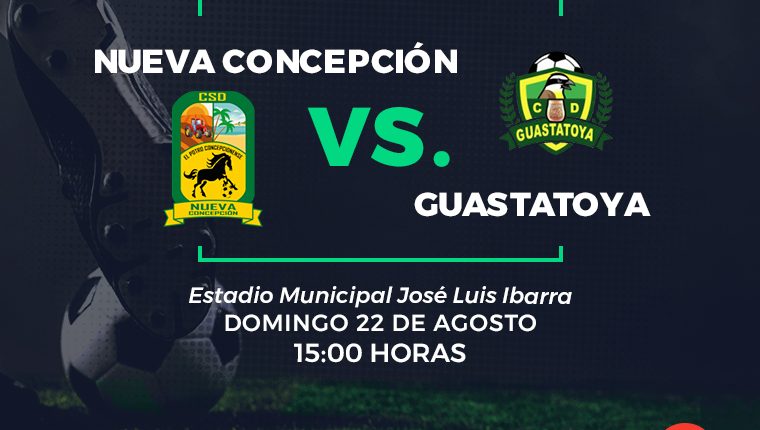 Guastatoya viajará a Nueva Concepción para cerrar la quinta fecha en el fútbol guatemalteco.