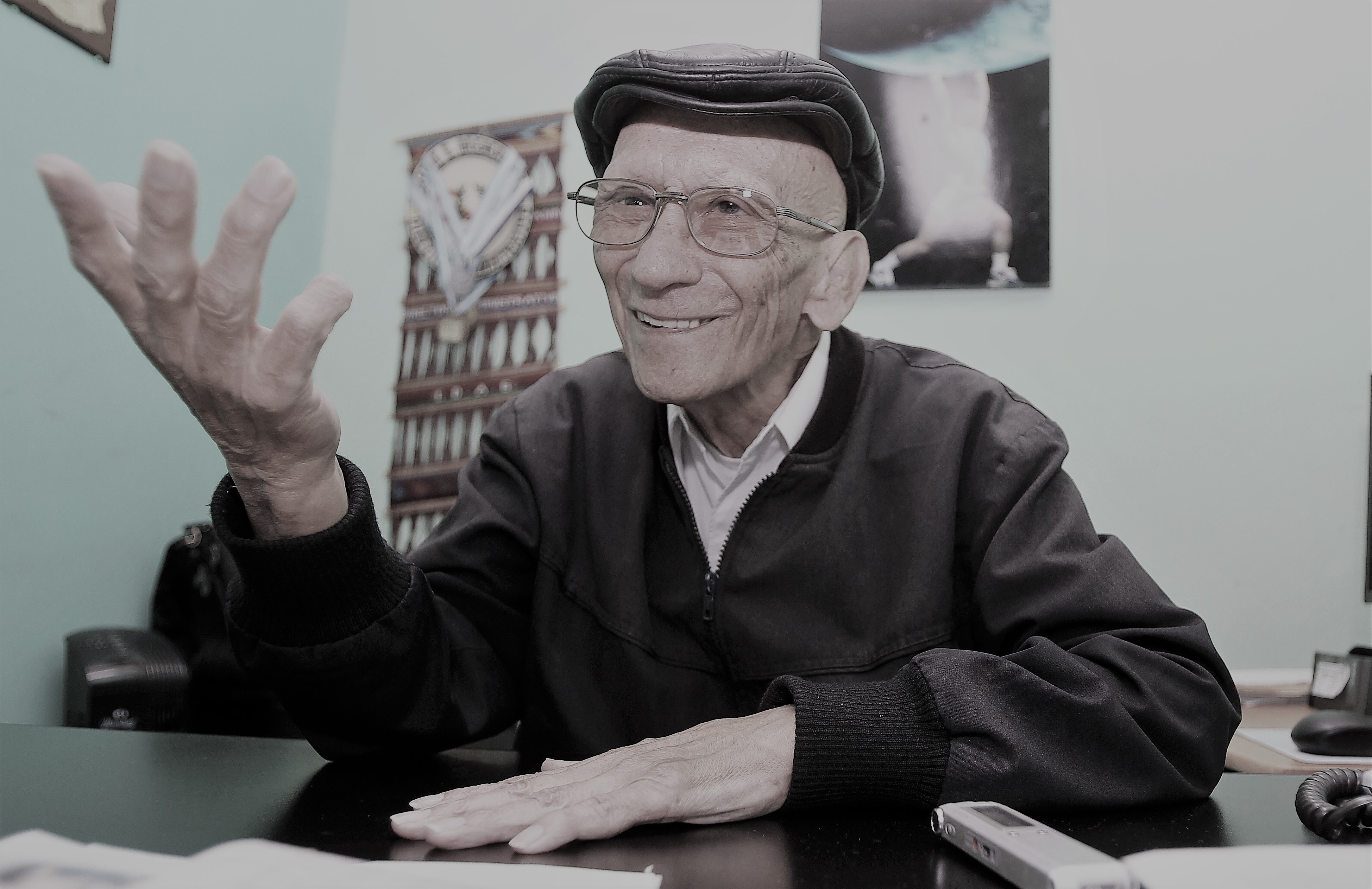 Oswaldo Johnston, formó la primera delegación de Guatemala en los Juegos Olímpicos de Helsinki 1952.  (Foto Hemeroteca PL).