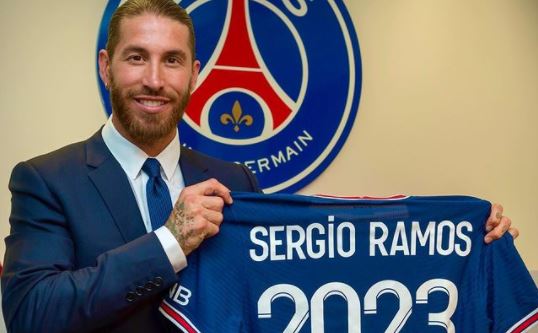 El defensa Sergio Ramos, excapitán del Real Madrid, es la gran sensación en la Ligue 1. (Foto Prensa Libre: Instagram Sergio Ramos)