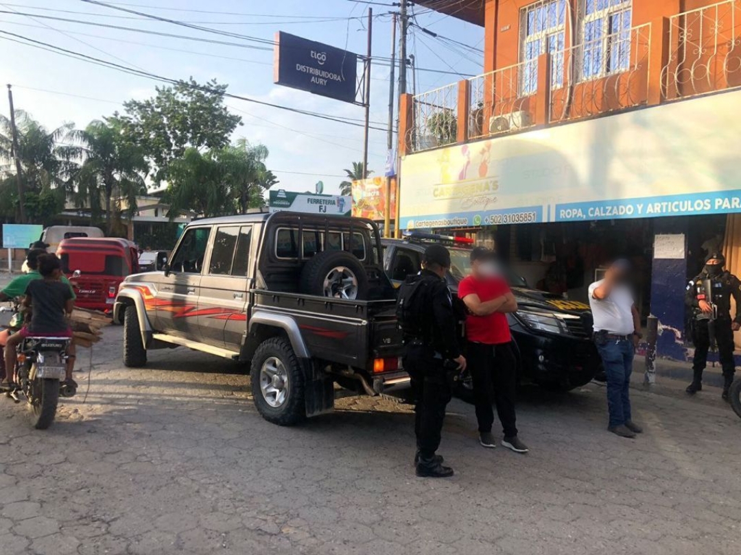 Daniel Valdez alias “Ford 4x4” fue capturado en Puerto Barrios, Izaba. (Foto Prensa Libre: MP)