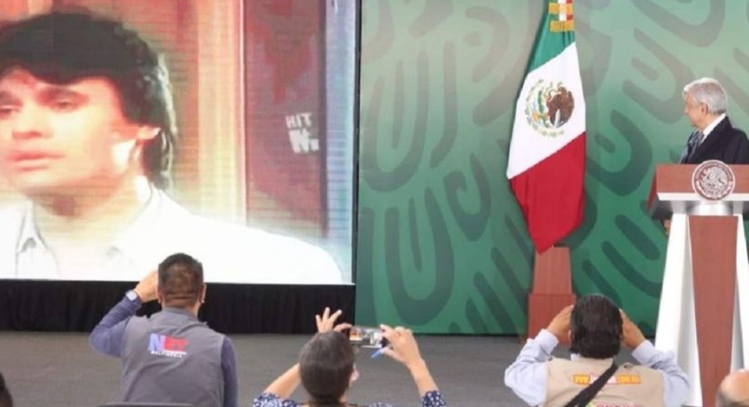 El presidente de México, Andrés Manuel López Obrador, recordó a Juan Gabriel. (Foto Prensa Libre: Twitter)