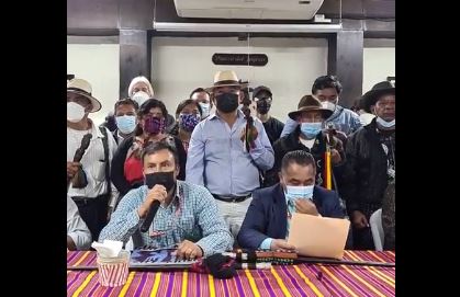 Las autoridades indígenas pidieron a la población "estar atenta" a las medidas de hecho si sus demandas no son escuchadas. (Foto: Parlamento Xinca/Facebook)