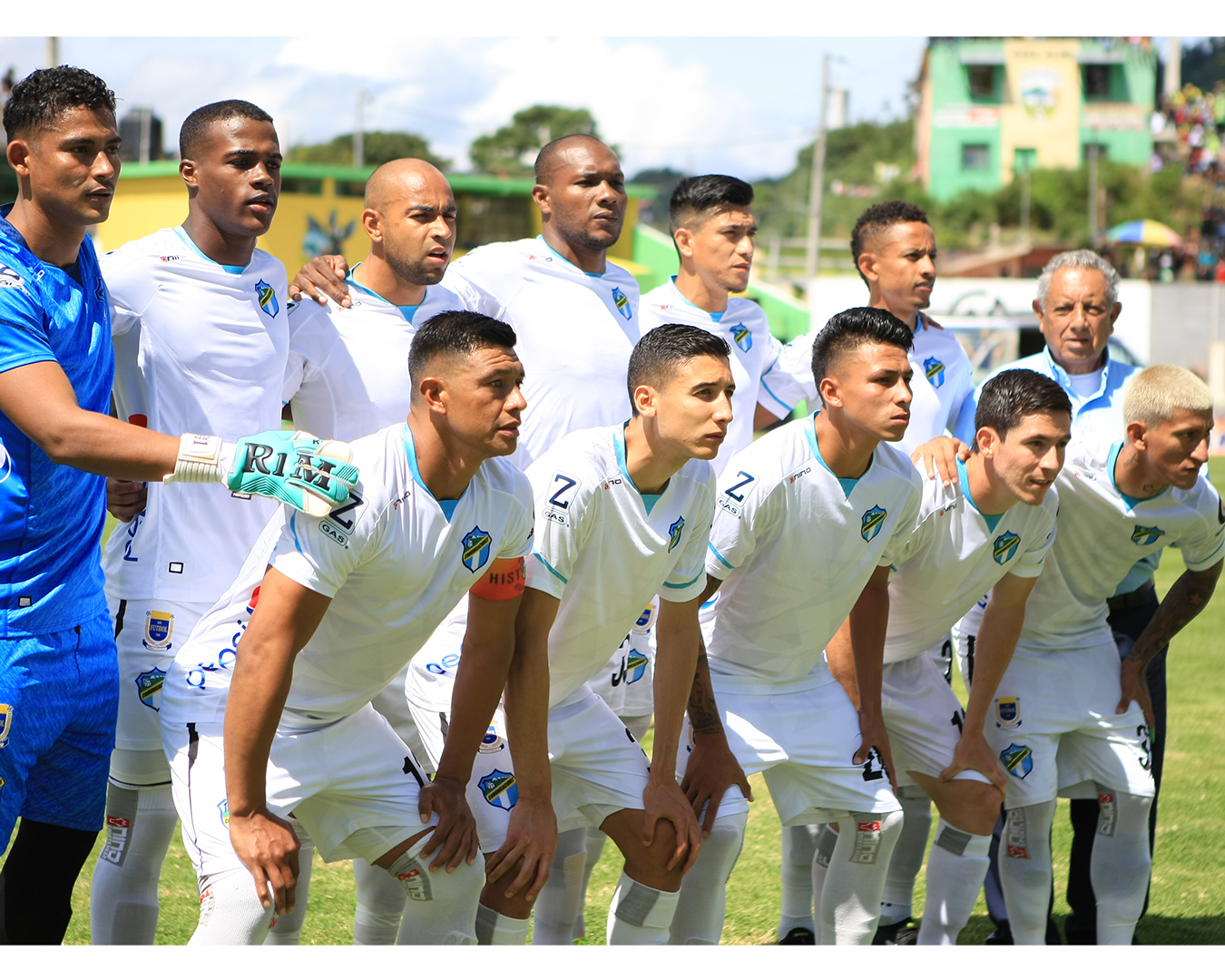 Los jugadores de Comunicaciones se preparan para su debut internacional. Foto Prensa Libre (Twitter Comunicaciones)