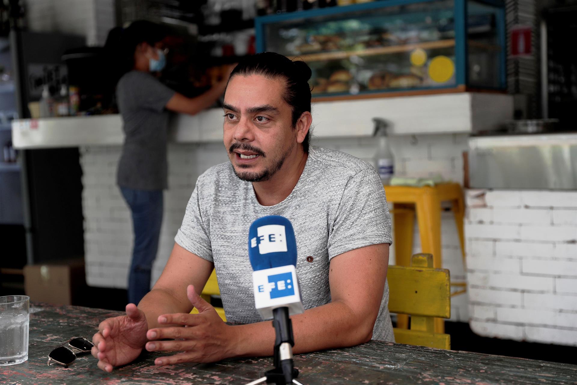 Jayro Bustamante, director de la película "La Llorona". (Foto Prensa Libre: EFE)