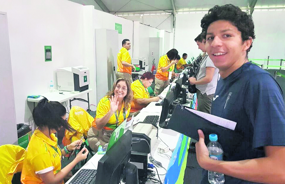 Luis Carlos Martínez tuvo su primera  aventura olímpica en las justas de Río de Janeiro 2016. (Foto Hemeroteca PL).