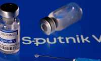 FILE PHOTO: Vials labeled "Sputnik V coronavirus disease (COVID-19) vaccine", March 24, 2021. REUTERS / Dado Ruvic/File Photo