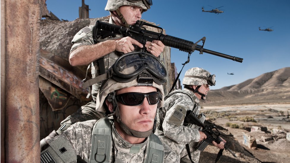 Por cada soldado estadounidense en Afganistán había dos contratistas. Getty Images