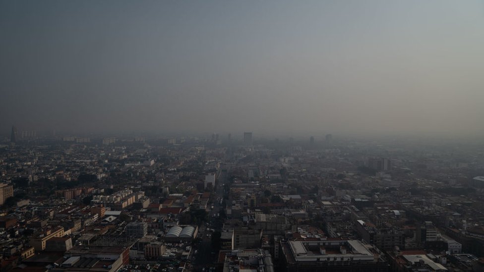 La ciudad de México es conocida por su baja calidad del aire.
