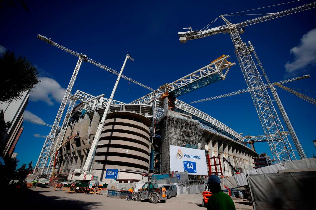 560 días después el Real Madrid vuelve a un Santiago Bernabéu aún en obras para jugar ante el Celta de Vigo
