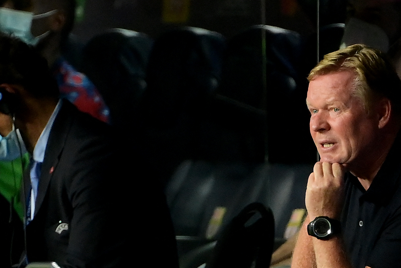 Ronald Koeman, entrenador del FC Barcelona. (Foto Prensa Libre: AFP)
