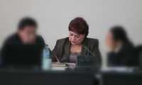 La CSJ resolvió mantener la inmunidad a la jueza María Eugenia Castellanos. (Foto Prensa Libre: Hemeroteca PL)