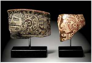 Trece piezas mayas de Guatemala son subastadas en Alemania por la casa de subastas Gerhard Hirsch Nachfolger.  (Foto Prensa Libre: Tomada de Gerhard Hirsch Nachfolger)