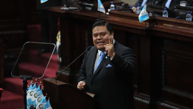 Allan Rodríguez entregará la presidencia del Congreso el próximo 14 de enero. (Foto Prensa Libre: HemerotecaPL) 