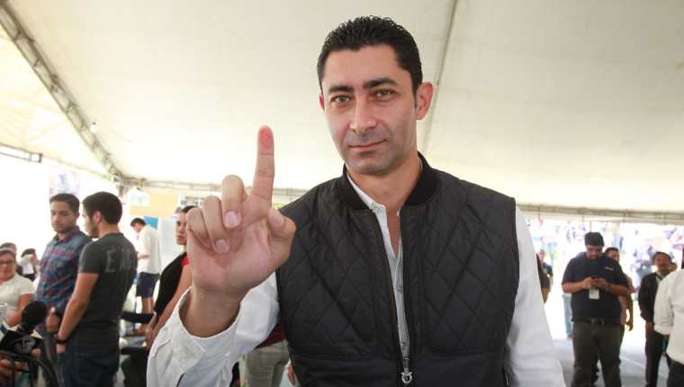 Otto Pérez, exalcalde de Mixco. (Foto Prensa Libre: Hemeroteca PL) 