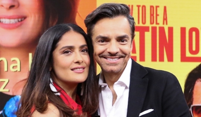 Salma Hayek y Eugenio Derbez son dos de los actores mexicanos más populares de la actualidad. (Foto: Hemeroteca PL)