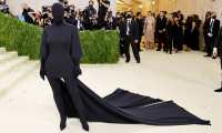 NEW YORK, NEW YORK - SEPTEMBER 13: Kim Kardashian attends The 2021 Met Gala Celebrating In America: A Lexicon Of Fashion at Metropolitan Museum of Art on September 13, 2021 in New York City.   Mike Coppola/Getty Images/AFP
== FOR NEWSPAPERS, INTERNET, TELCOS & TELEVISION USE ONLY ==