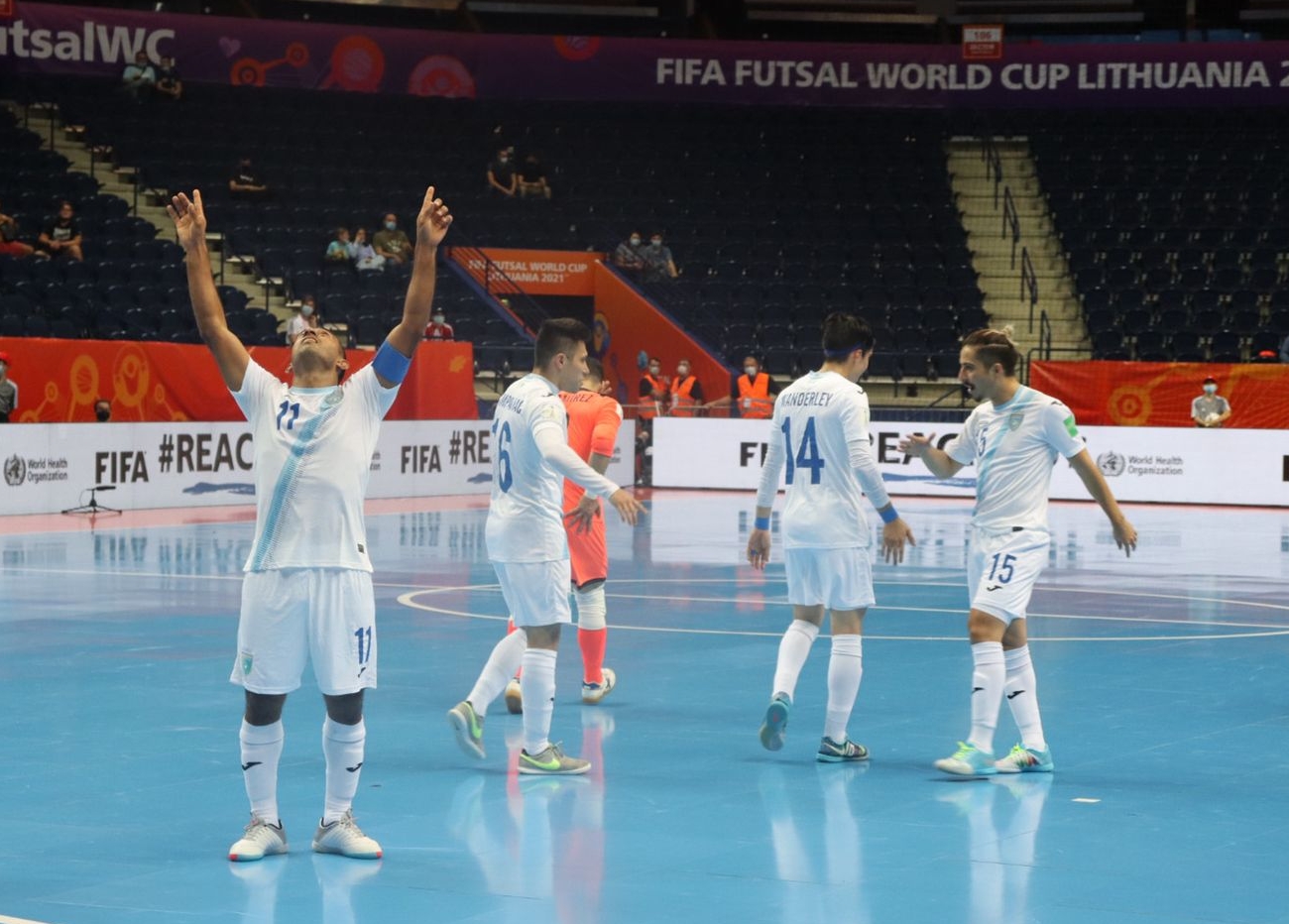 Ninguna combinación de resultados les ayudó; Guatemala termina su participación en la Copa del Mundo de Futsal Lituania 2021