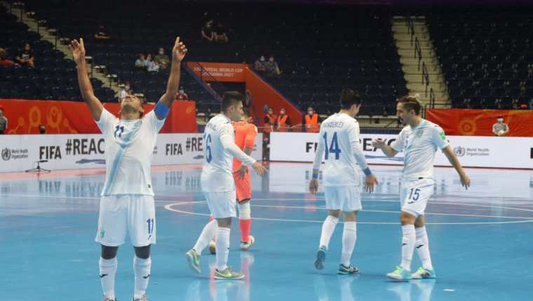Ganó Guatemala en su primer partido del Mundial Futsal, el gol de la victoria se dio a 14 segundos del final.