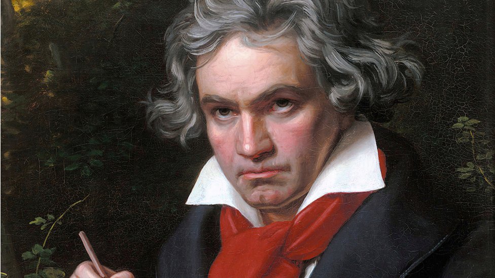 Beethoven murió sin terminar la décima sinfonía.