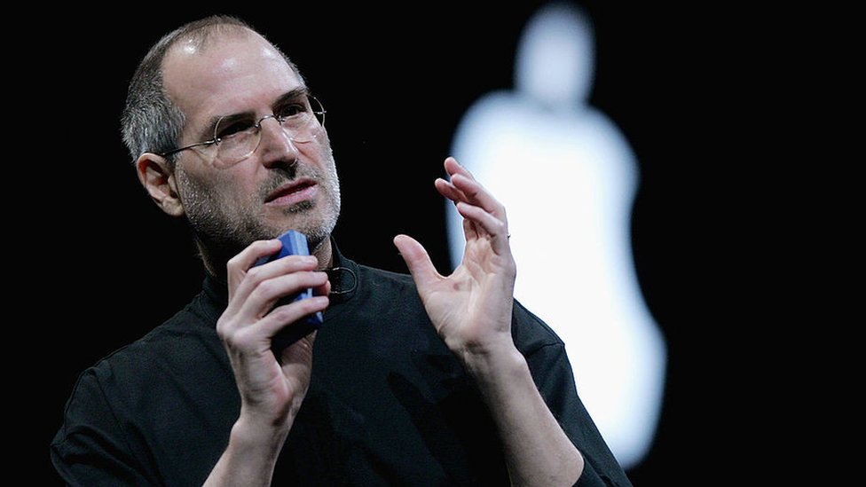 Steve Jobs. (GETTY)
