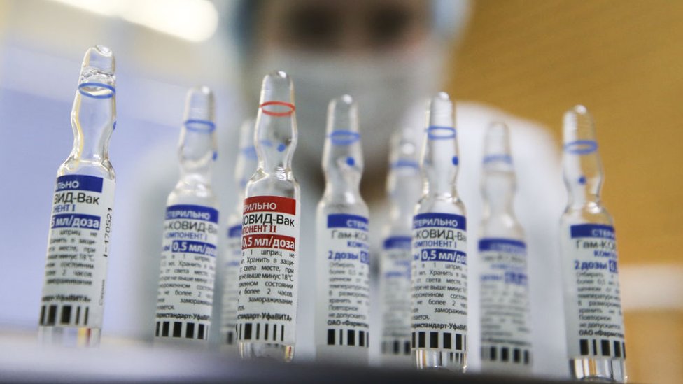 La Sputnik V puso a Rusia a la delantera en la carrera para desarrollar una vacuna contra el coronavirus. Getty Images