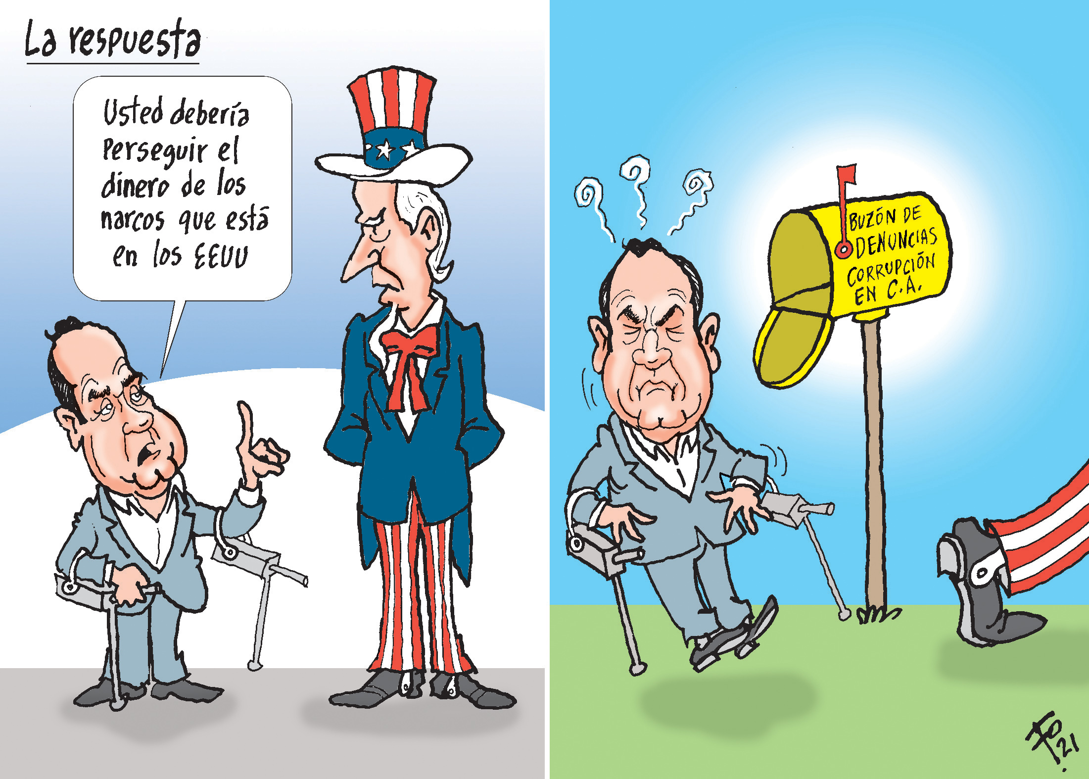 Personaje: Alejandro Giammattei.